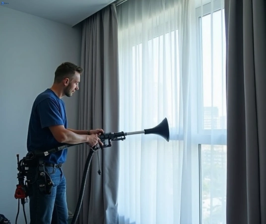 Professional drapes cleaning process tools Matty Curtain Cleaning glen-waverley-vic