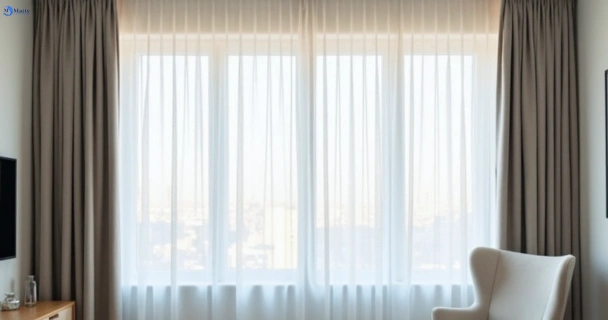 Restored vibrant drapes in glen-waverley-vic QLD after Matty Curtain Cleaning